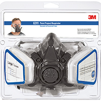3m Paint Respirator Lrg