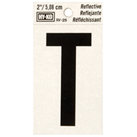 2" Reflective Ltr T
