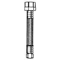 Pp Toilet Supply Tube 3/8"x16"