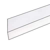 M-d Door Sweep Self-adhes Wht