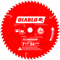 Db Circ Saw Blade 56t 7.25" Alum
