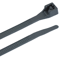 Gb Cable Tie Uv 8" Blk