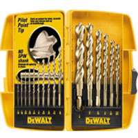 Dw Pilot Drill Bit Set 16pc