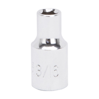 Socket 3/16" 1/4"dr 6pt