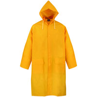 Raincoat Yllw Hood Xxl