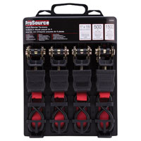 Ps Rachet Tie Down 15' Red 4pk