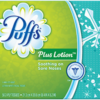 Puffs Facial Tissue 2-ply