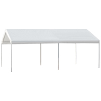 St Canopy 10'x20' Carport Wht