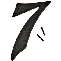 3" Blk/gold Alum #7