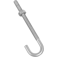 Nh 2195bc J-bolt 1/4"x4" Zn