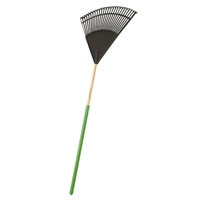 Ls Poly Rake 26-tine W/ Grip Blk