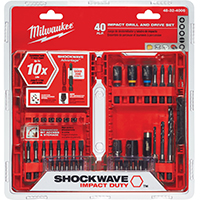 Milwkee Drill Bit Set 40pc Stl