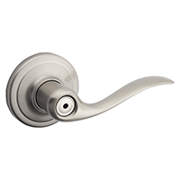 Ks Door Privacy Lever Stn-nkl