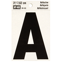 3" Reflective Ltr A