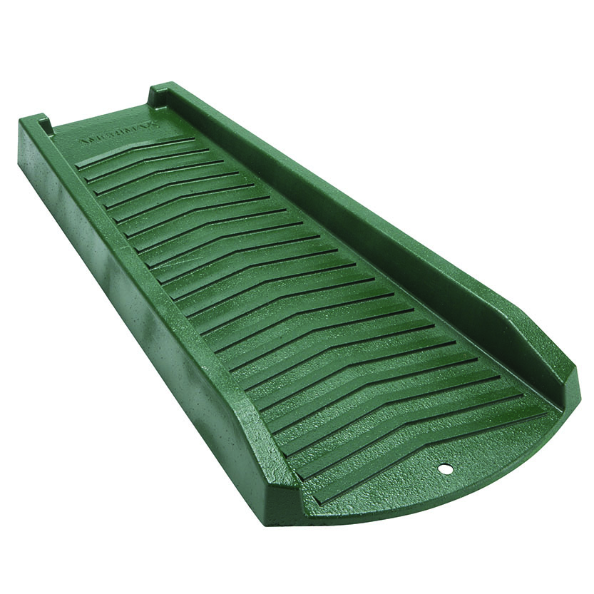 Rain Splash Block Plastc 24" Grn