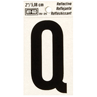 2" Reflective Ltr Q