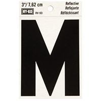 3" Reflective Ltr M
