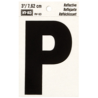 3" Reflective Ltr P