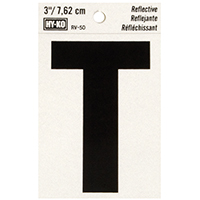 3" Reflective Ltr T