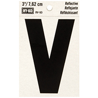 3" Reflective Ltr V