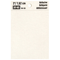 3" Reflective #blank