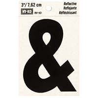 3" Reflective #&