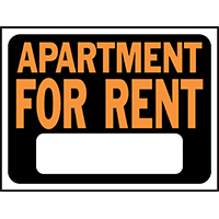 APARTMENT FOR RENT 8"x12"
