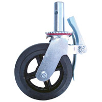 Caster 8" W/locking Pin