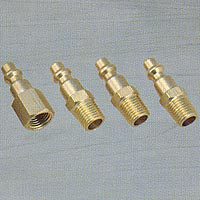 Air Coupler 5pc Solid Brs