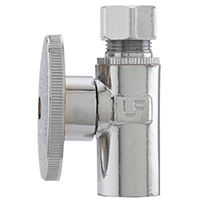 Pp Shut-off Valve 1/2"x3/8" Chrm