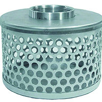 Hose Strainer Round 2" Stl