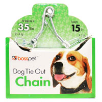 Pet Tie-out W/swivl 2.5"x15'