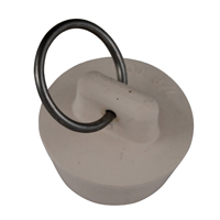 Pp Sink Drain Stopper 7/8" Wht