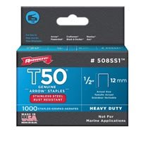 Arrow Staple 1/2" Ss