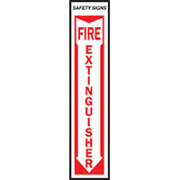 Sign Fire Extinguisher