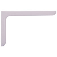 Bracket Shelf Wht 10"