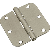 Nh Door Hinge 3.5" Stn-nkl