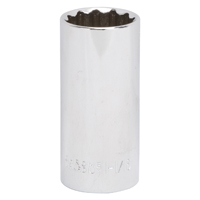 Deep Socket 1-1/16" 1/2"dr 12p