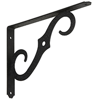 Nh 152bc 10"x7" Bracket Blk