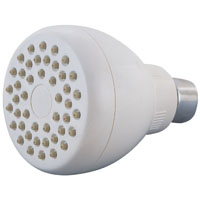 Bh Shower Head 1/2" Wht