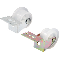 Drawer Track Roller 1" Right Wht