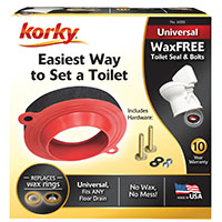 Korky Uni Wax-free Seal Kit