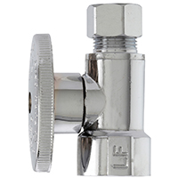 Pp Shut-off Valve 1/2"x3/8"