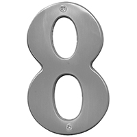 5" Satin Nickel House #8