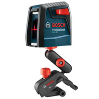 Cross-line Laser W/clamp Mount