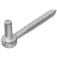 Nh Screw Hook 1/2"x4" Zn