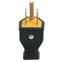 Grounded Plug Sa399 Blk
