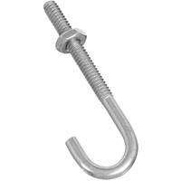 Nh 2195bc J-bolt 3/16"x2.5"