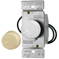 Rotary Dimmer 600w Ivory
