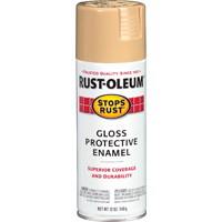 Rust-o R-stp Spray Gls 12oz Sand